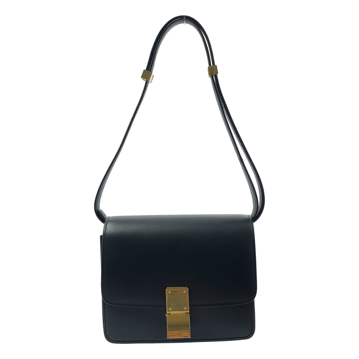 【美品】  CELINE / セリーヌ | by Phoebe Philo フィービー / CLASSIC BOX クラシックボックス / スモール ショルダーバッグ | ブラック | レディース