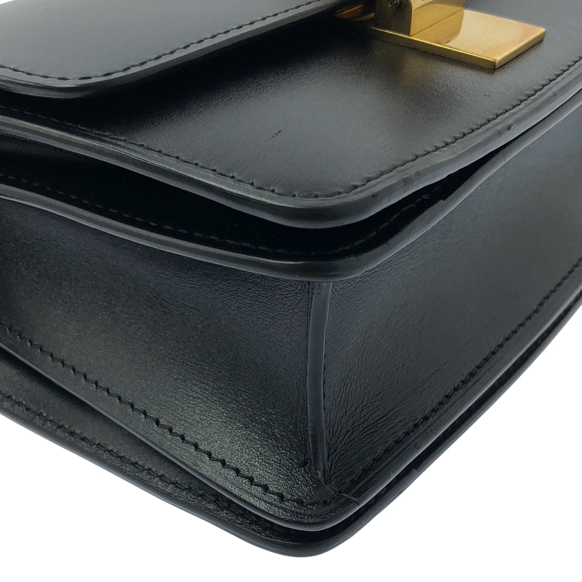 【미품】 CELINE / 셀린느 | by Phoebe Philo 피비 / CLASSIC BOX 클래식 박스 / 스몰 숄더백 | 블랙 | 여성