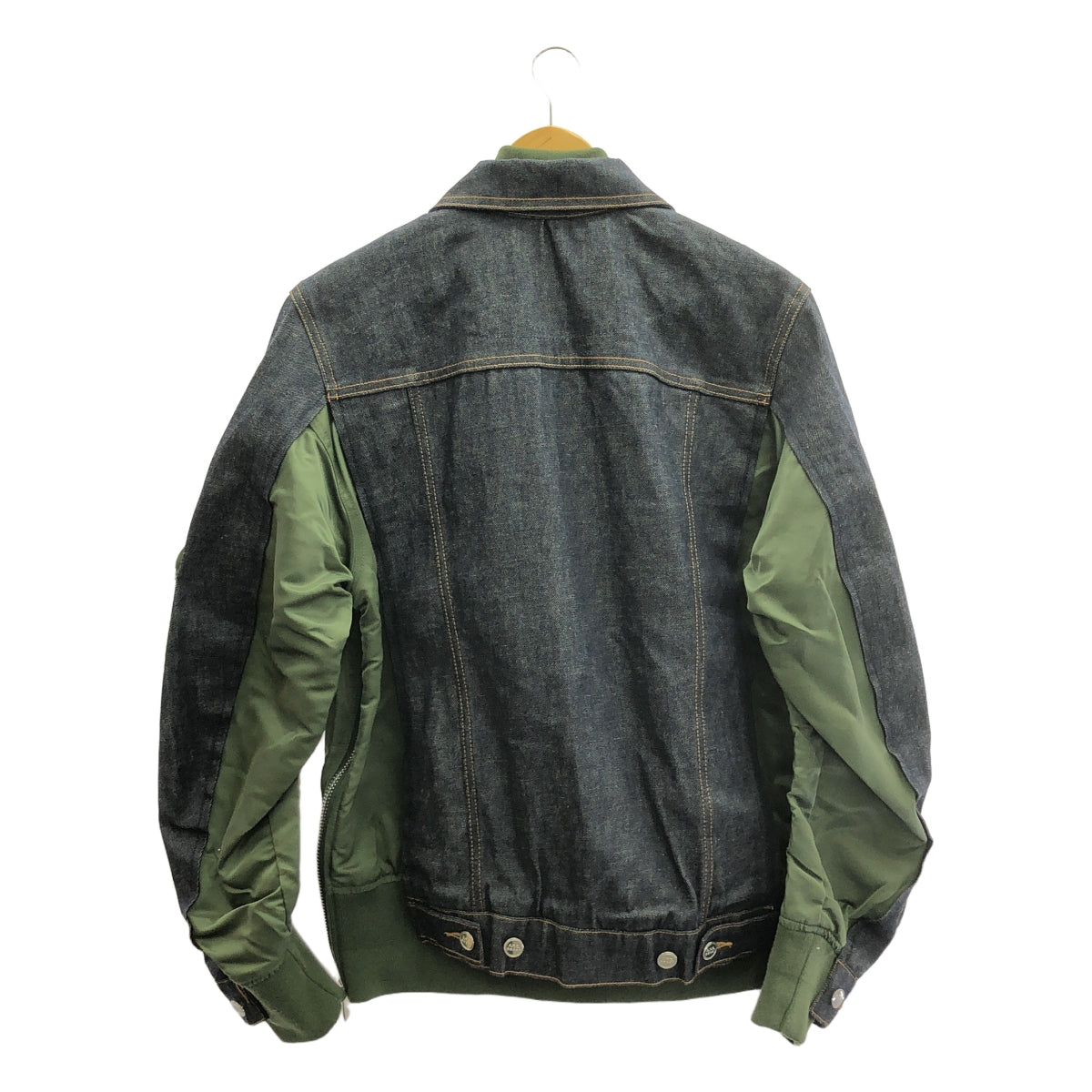 sacai / サカイ | × A.P.C EIMI Denim Jacket MA-1 デニムジャケット | XS | メンズ