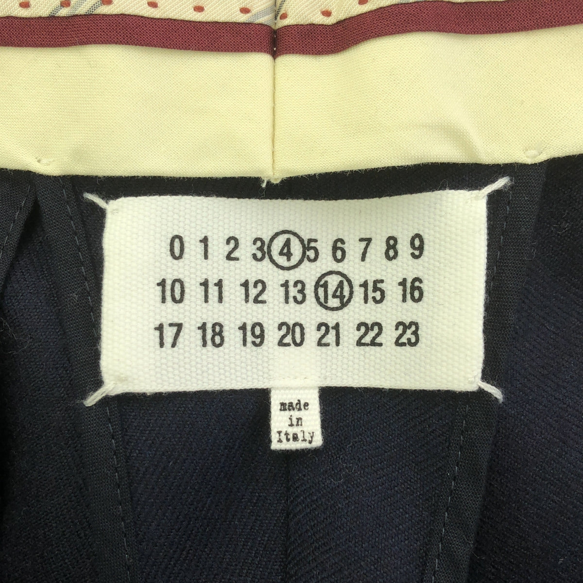 Maison Margiela / メゾンマルジェラ | 2022AW | ウール Mボタン スラックスパンツ | 38 | レディース
