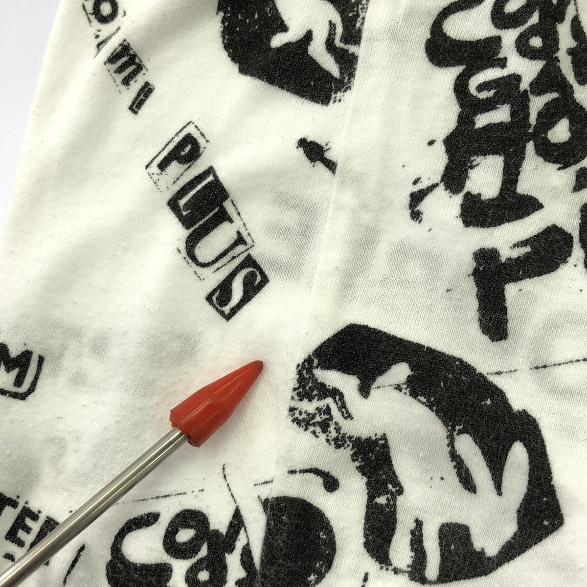 COMME des GARCONS HOMME PLUS | 2008AW | ×Jamie Reid Jamie Reid all-over print T-shirt | L | Men's