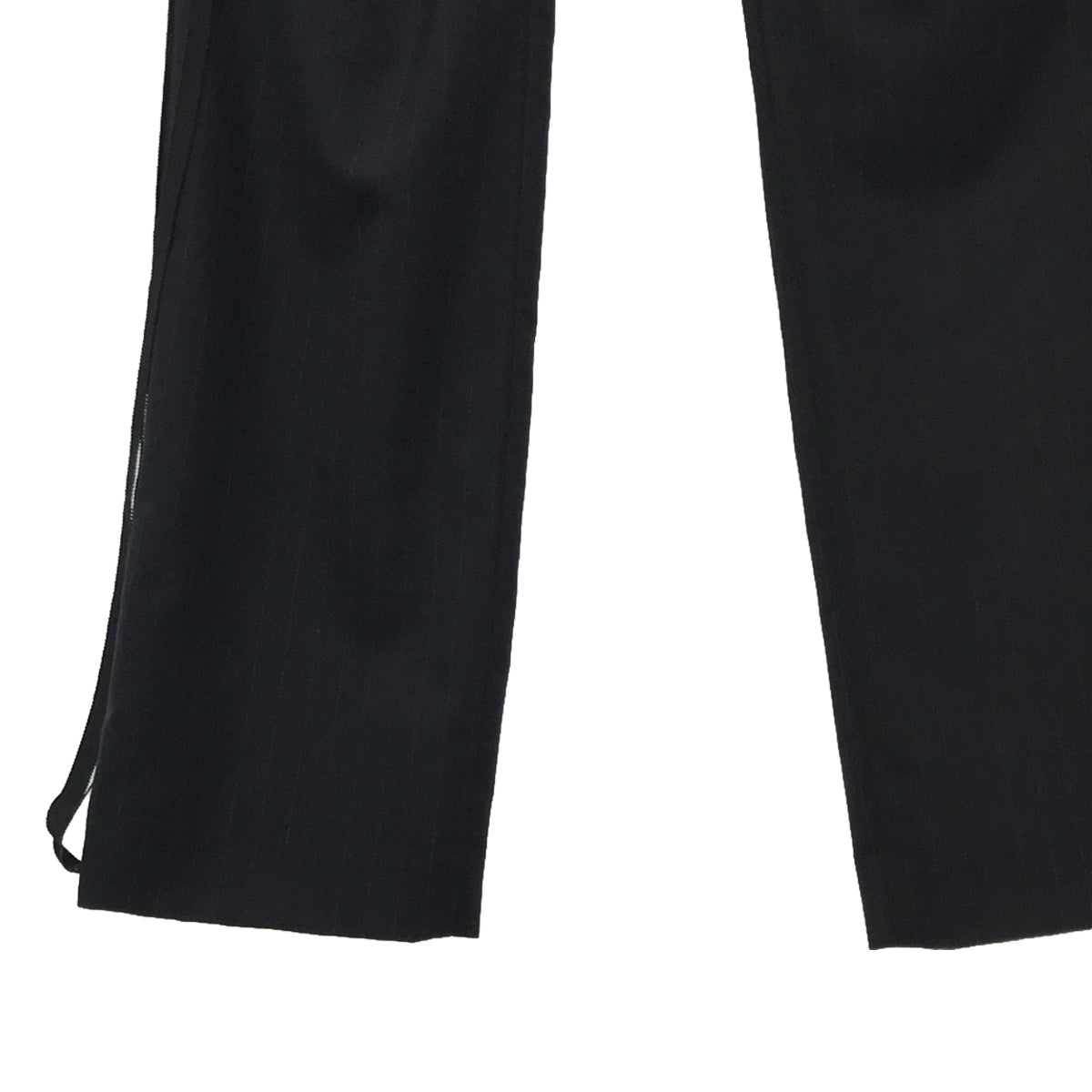 【미품】 MASU / 엠 에이스 유 | BONE TROUSERS / 장식 슬랙스 팬츠 | 44 | dark navy | 남성