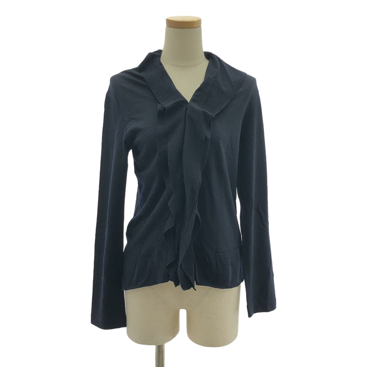 tricot COMME des GARCONS / トリココムデギャルソン | 2002SS | ウール フリル デザイン カーディガン | F | レディース