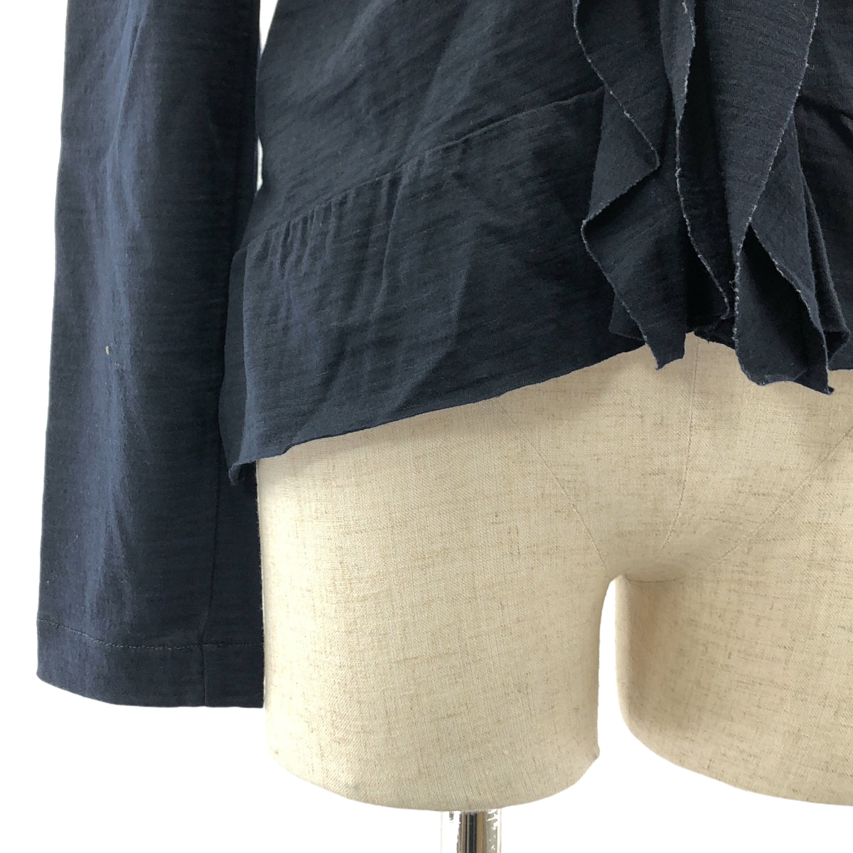 tricot COMME des GARCONS / トリココムデギャルソン | 2002SS | ウール フリル デザイン カーディガン | F | レディース