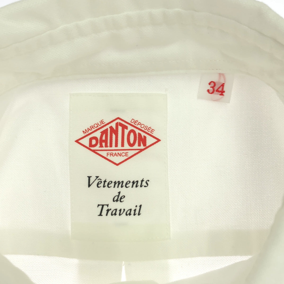 DANTON / ダントン | DOT BUTTON B.D SHIRTS LONG SLEEVE ボタンダウンシャツ | S | ホワイト | レディース