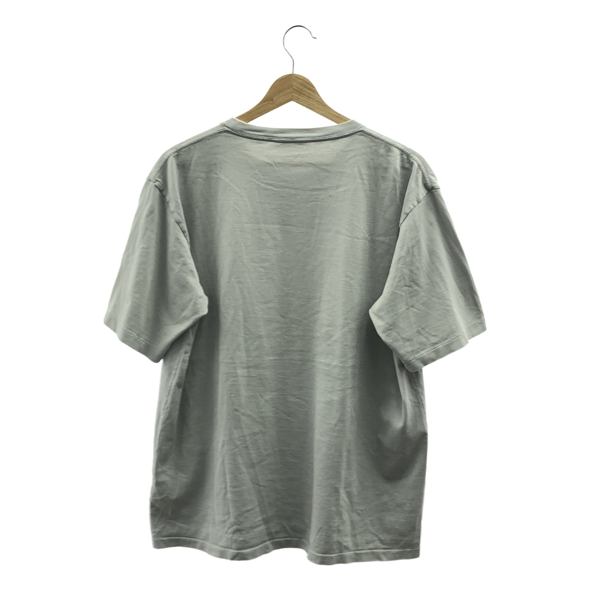 AURALEE | 2020SS | LUSTER PLAITING TEE | 尺寸 5 | 淺藍色 | 男款