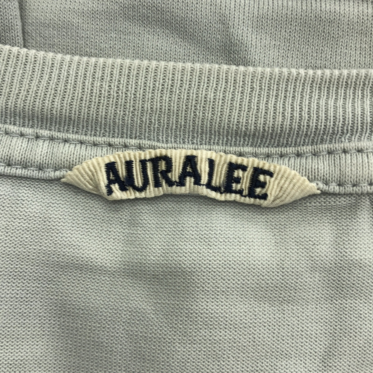 AURALEE | 2020SS | LUSTER PLAITING TEE | 尺寸 5 | 淺藍色 | 男款