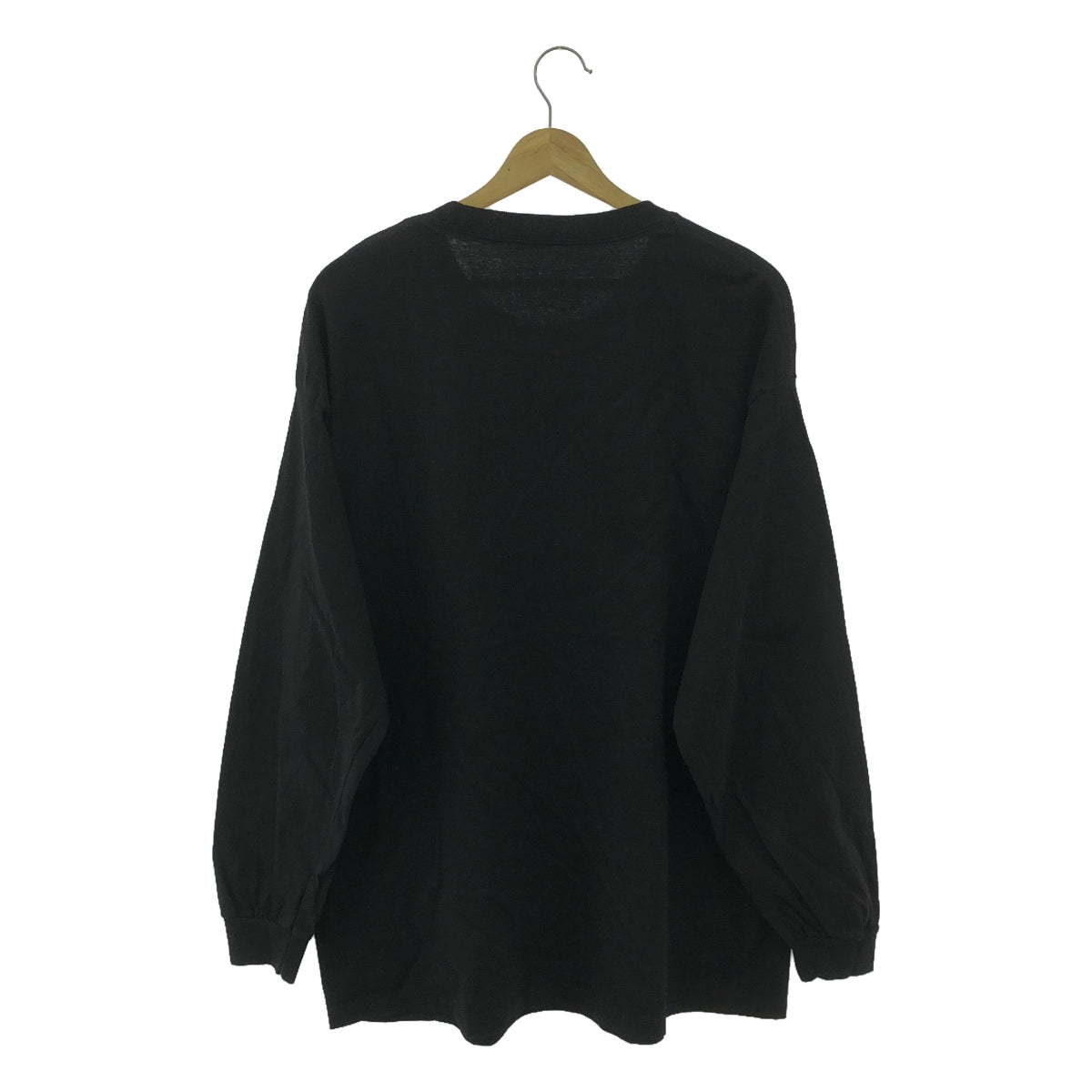 WACKO MARIA / ワコマリア | コットン 刺しゅう Tシャツ | XL | ブラック | メンズ