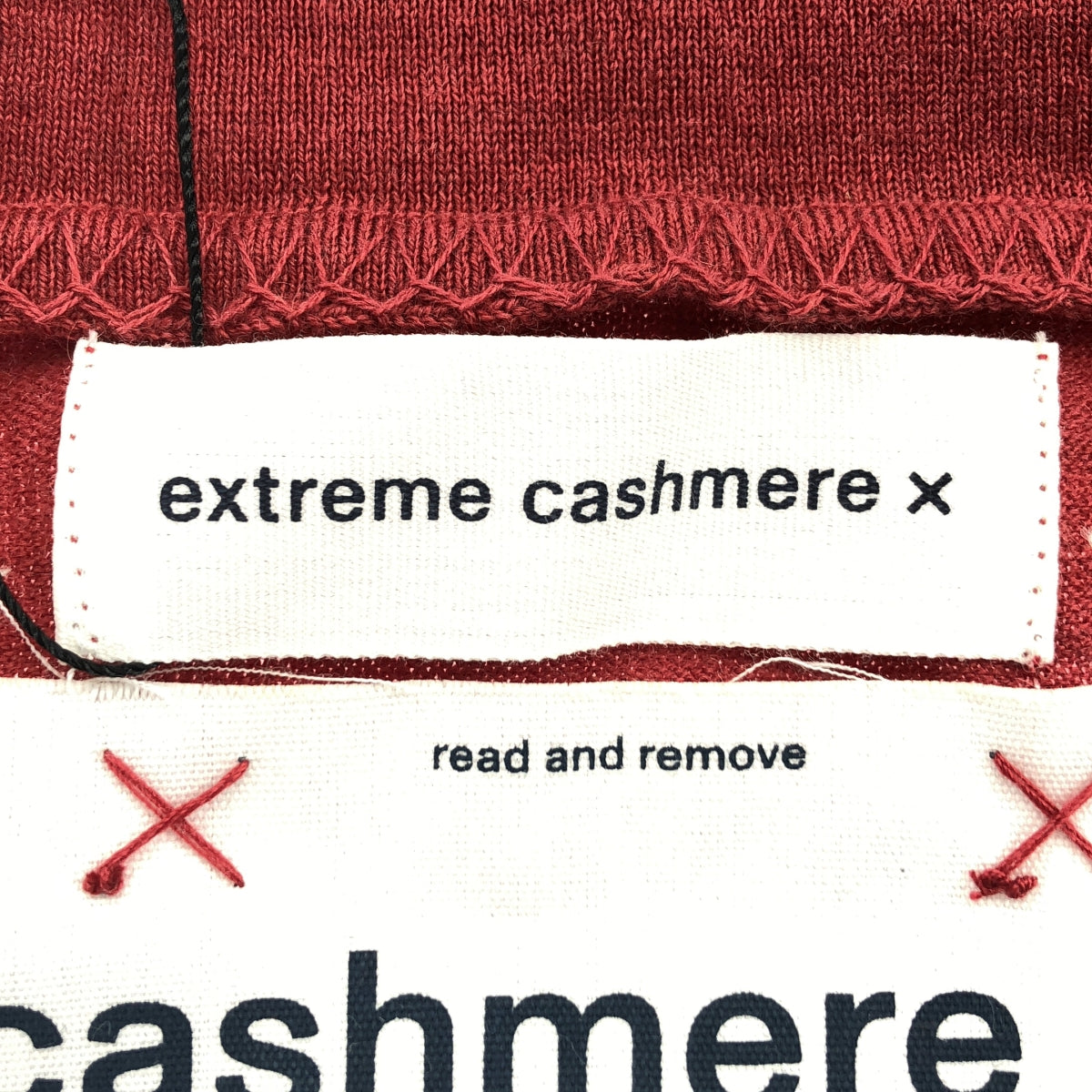 extreme cashmere / エクストリームカシミヤ | コットン カシミヤ クルーネック Tシャツ カットソー |