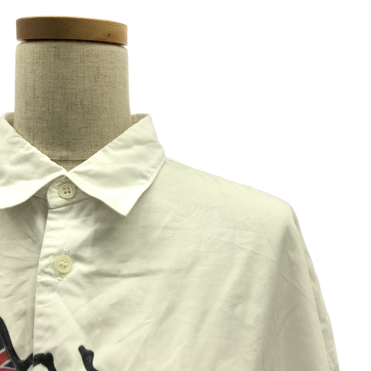 JUNYA WATANABE COMME des GARCONS / Junya Watanabe | 2017AW | Union Jack Shirt / Printed over long shirt blouse | XS | Women's
