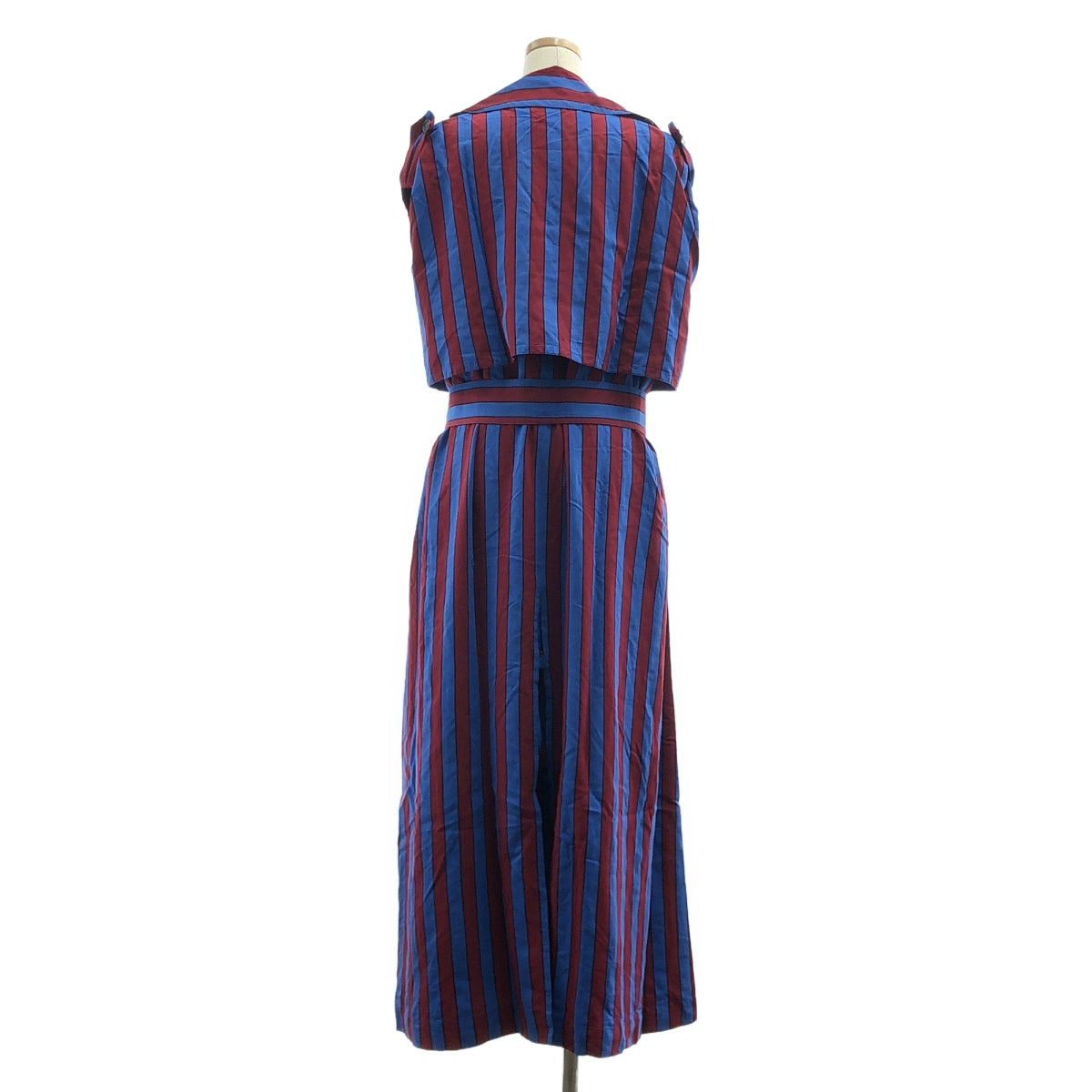 Maison Margiela | 2018SS | 條紋風衣無袖洋裝 | 42 | 女款