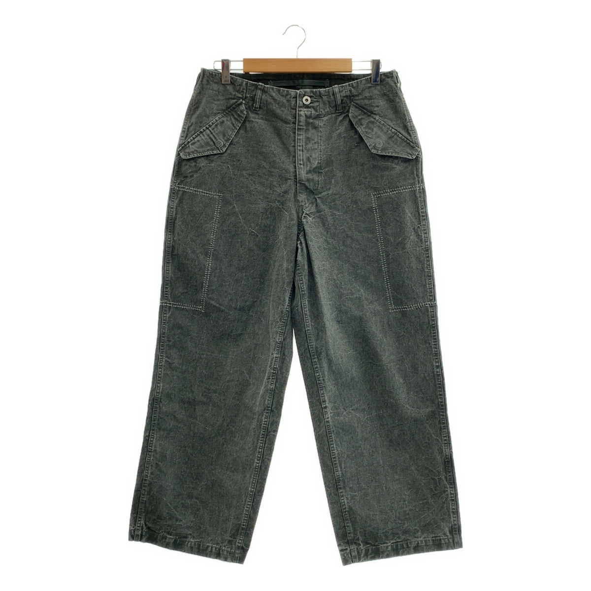 A.PRESSE / 아프레세 | 2025SS | M-51 Custom Pants / 와이드 테이퍼드 실루엣 팬츠 | 3 | 맨즈