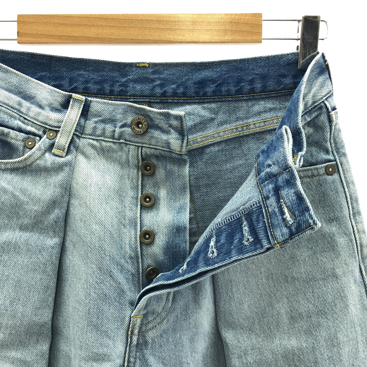 Spick and Span | 2023SS | 5 1/2 LOOSE LINE DENIM | 27 | Saxe Blue | Women's