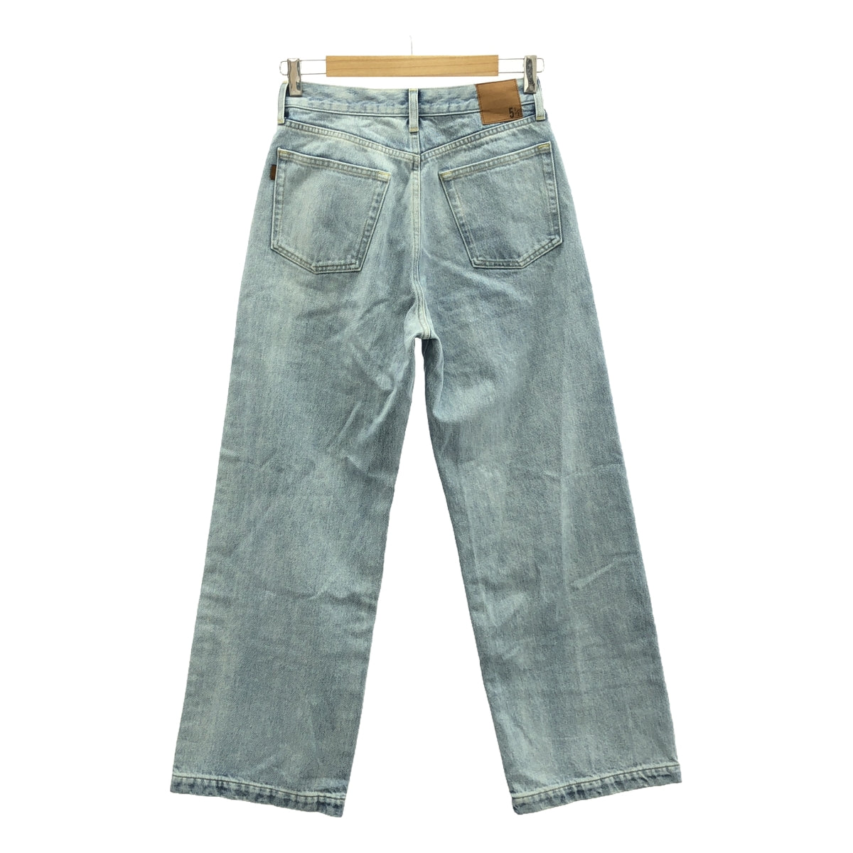 Spick and Span | 2023SS | 5 1/2 LOOSE LINE DENIM | 27 | Saxe Blue | Women's