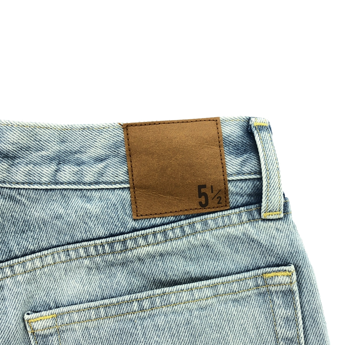 Spick and Span | 2023SS | 5 1/2 LOOSE LINE DENIM | 27 | Saxe Blue | Women's