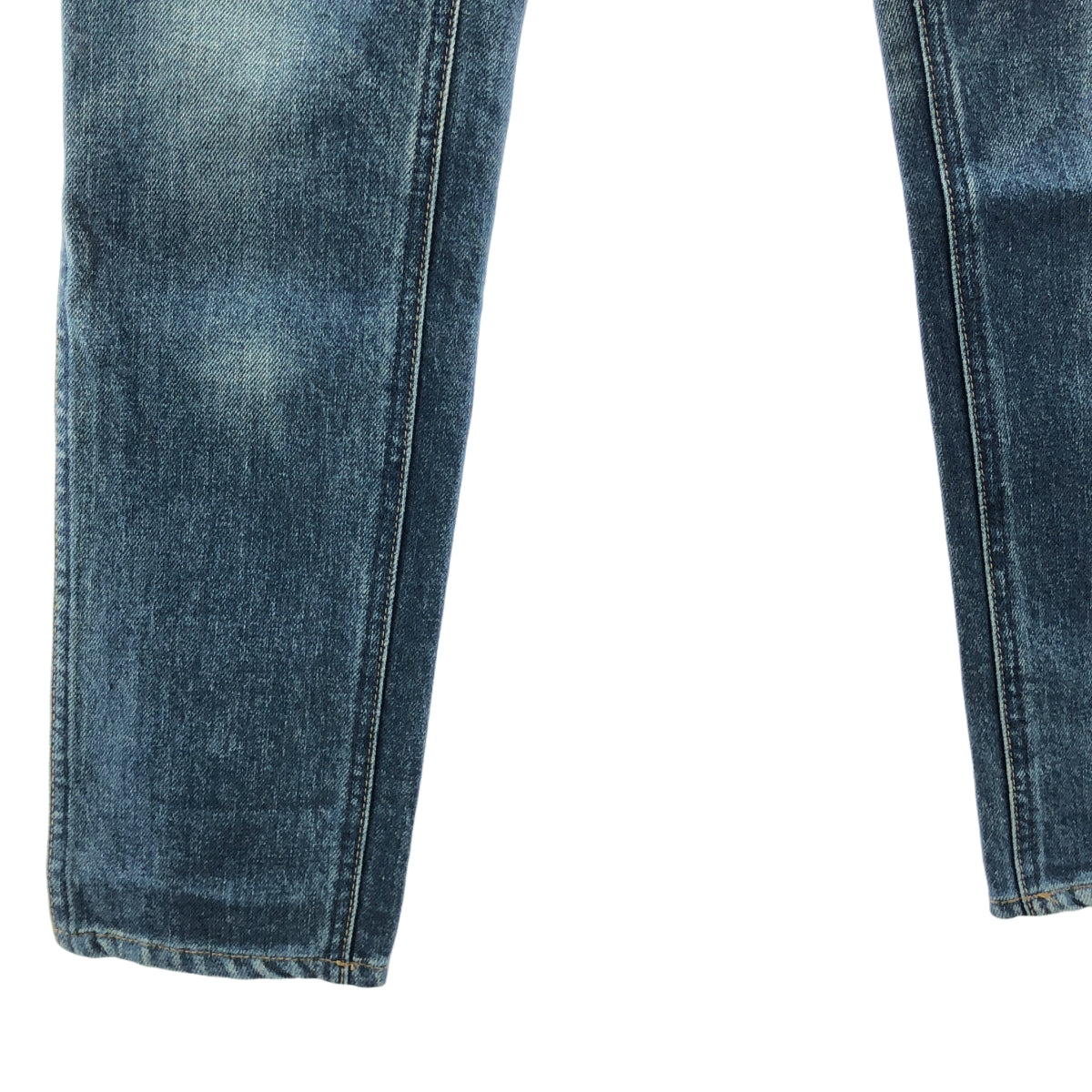 CELINE / セリーヌ | W_SK_002 スキニー ウォッシュド デニムパンツ | 28 | インディゴ | レディース