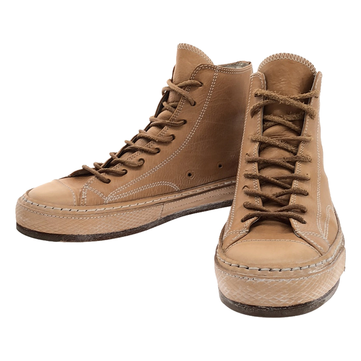 Hender scheme / エンダースキーマ | manual industrial 19 レザー ハイカットスニーカー | 2 | ナ – KLD