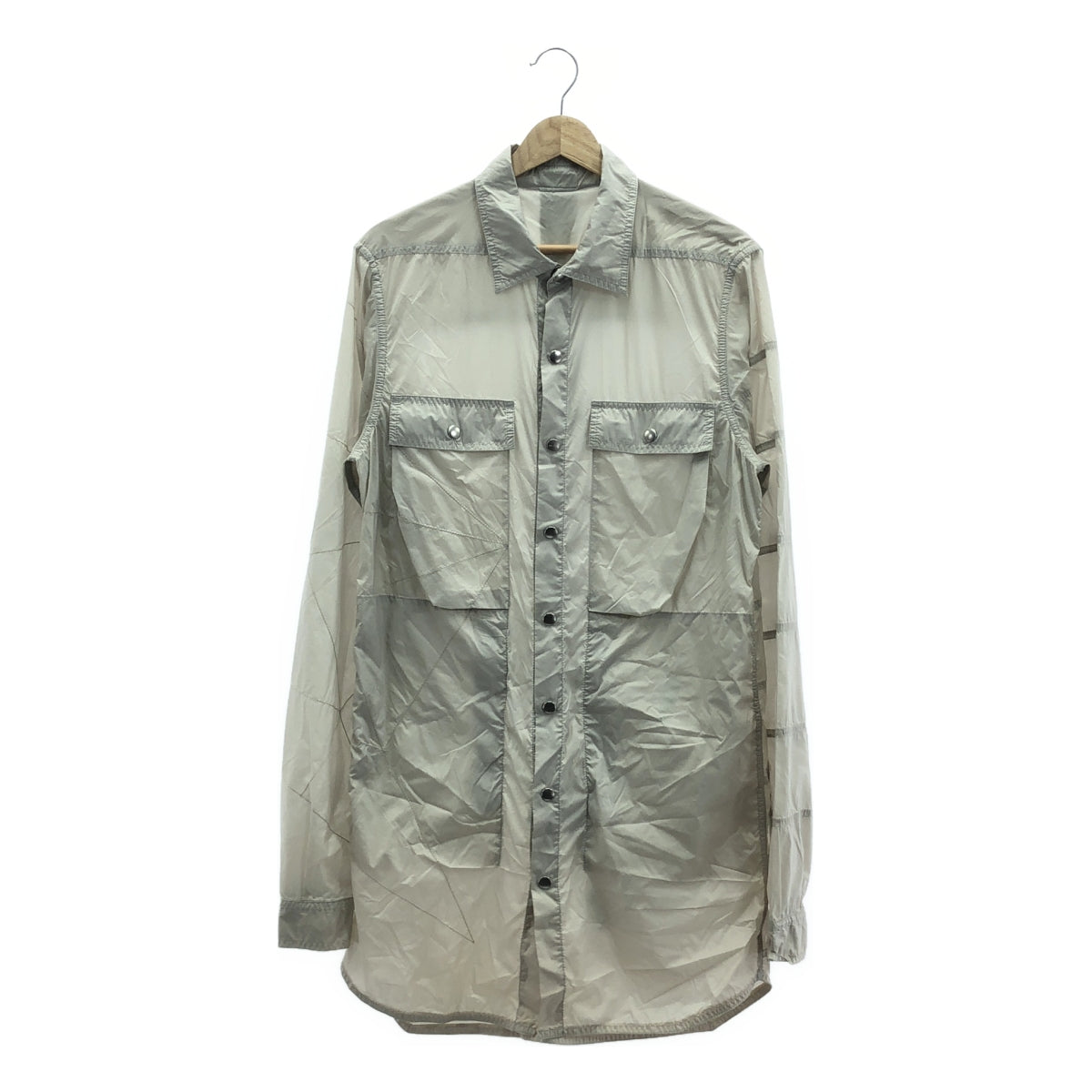 Rick Owens / リックオウエンス | 2019SS | shirt bag ロングシャツ | 48 | メンズ