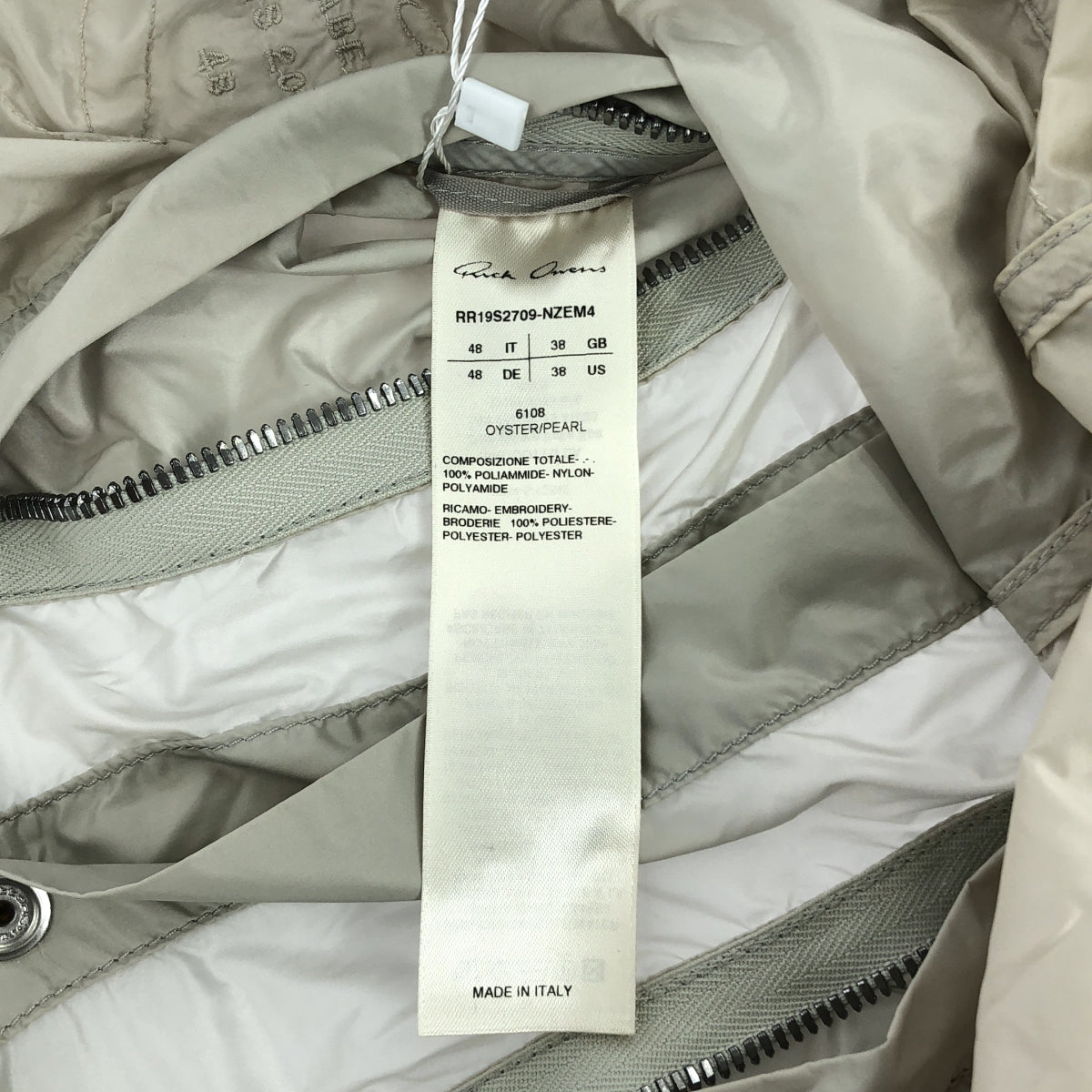 Rick Owens / リックオウエンス | 2019SS | shirt bag ロングシャツ | 48 | メンズ