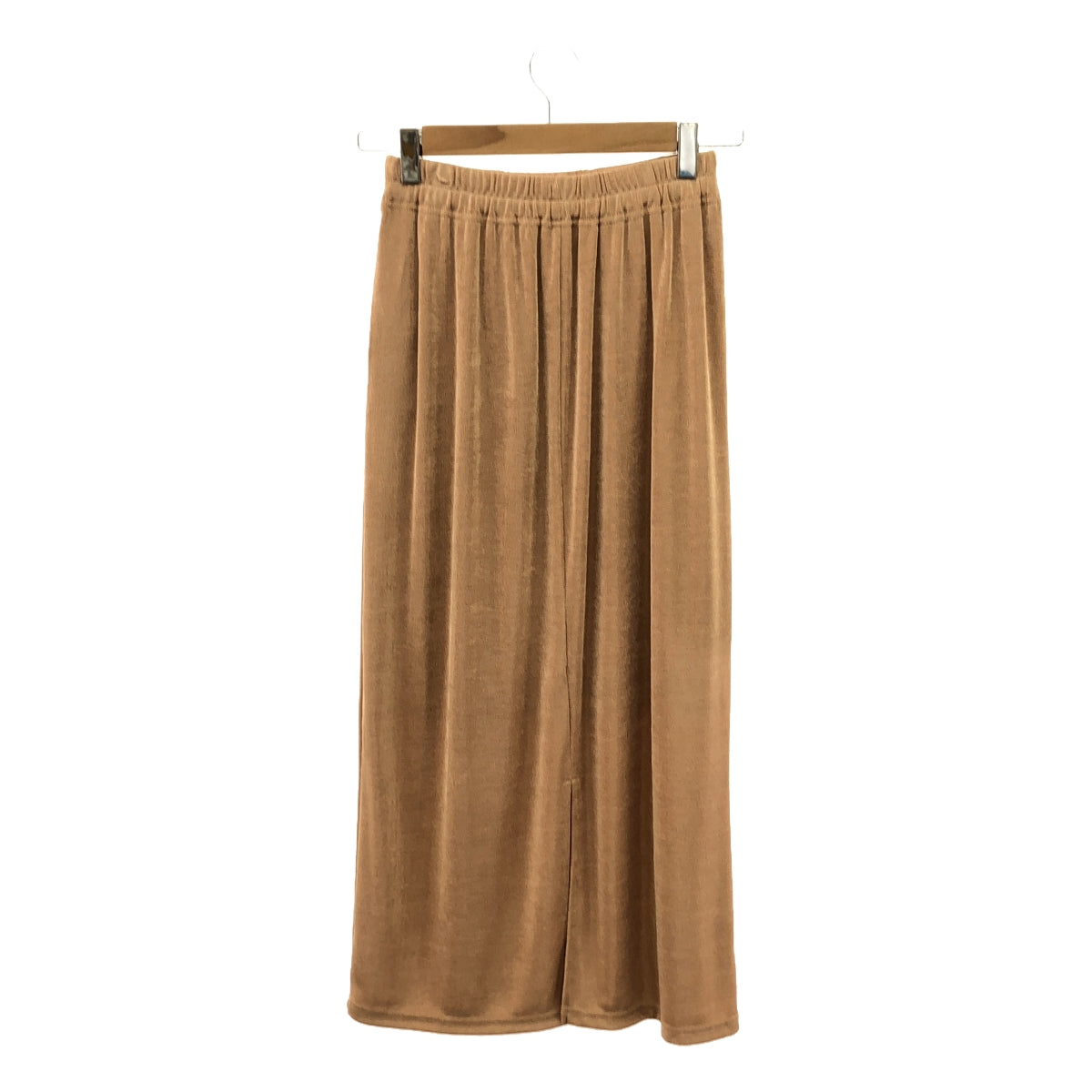 【新品】 CLANE / クラネ | 2021SS | BRIGHT JERSEY SKIRT ブライトジャージースカート | 1 | サーモンピンク | レディース
