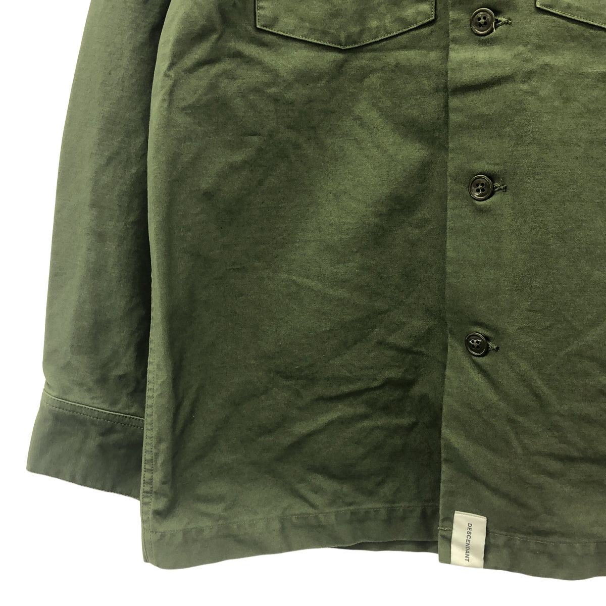 DESCENDANT / ディセンダント | ユーティリティ ミリタリー シャツ ジャケット | 2 | カーキ | メンズ