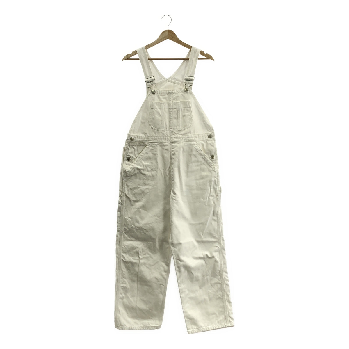 Spick and Span / スピックアンドスパン | 2024SS | デニムサロペット オーバーオール | F | ホワイト | レディース