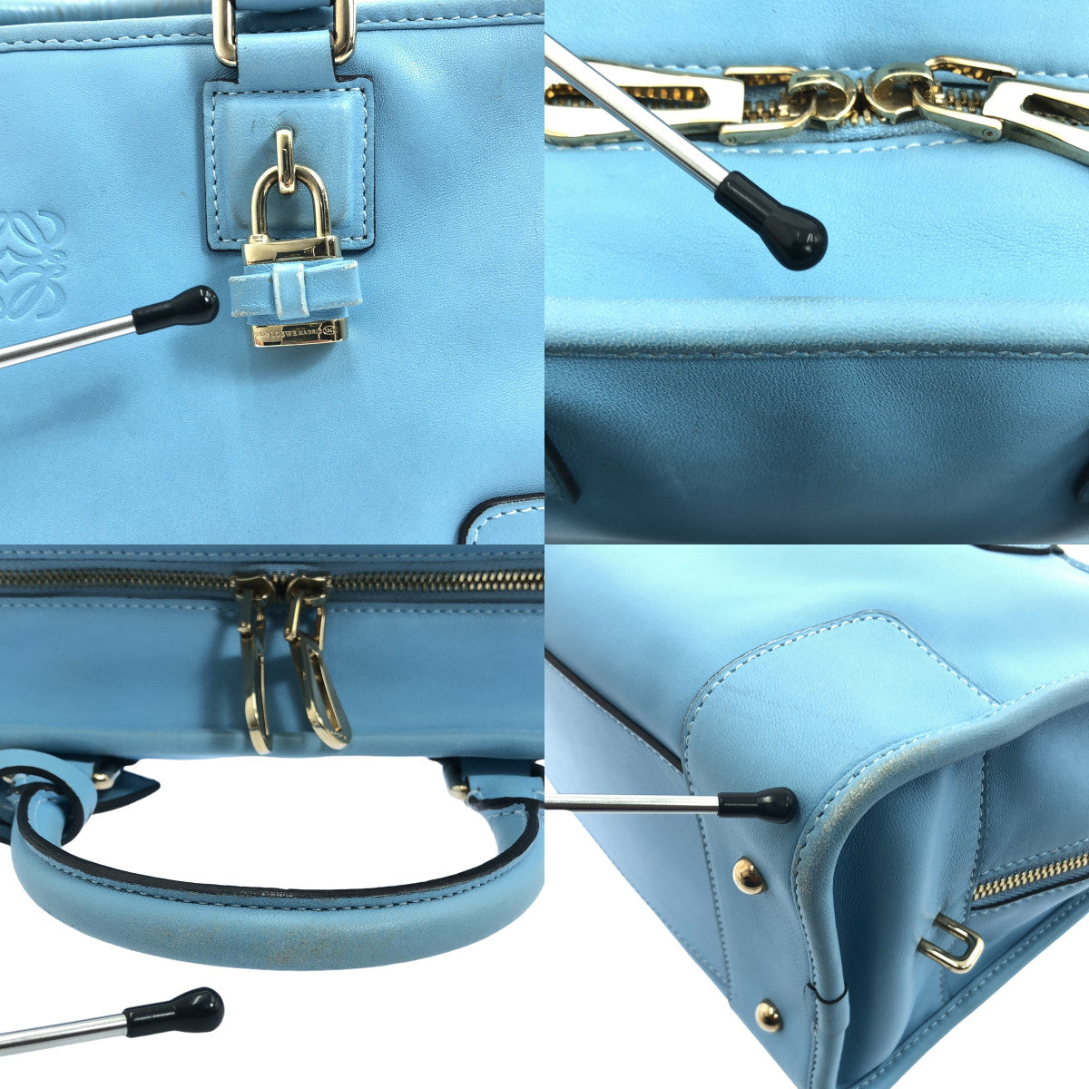 LOEWE | Amazona 28 Ribbon Padlock Handbag |