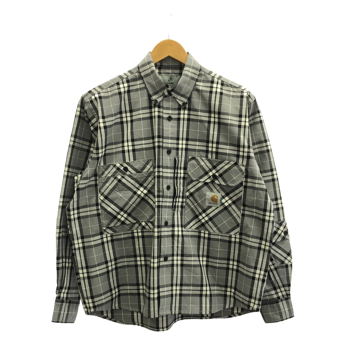 【美品】 Carhartt WIP / カーハートワークインプログレス | 2024AW | ×INVINCIBLE L/S Work Shirt Max インヴィンシブル チェック シャツ | XS | マルチカラー | メンズ