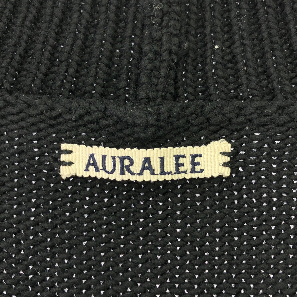 AURALEE / オーラリー | FELT WOOL YARN KNIT CARDIGAN ウールニットカーディガン | 4 | レディース