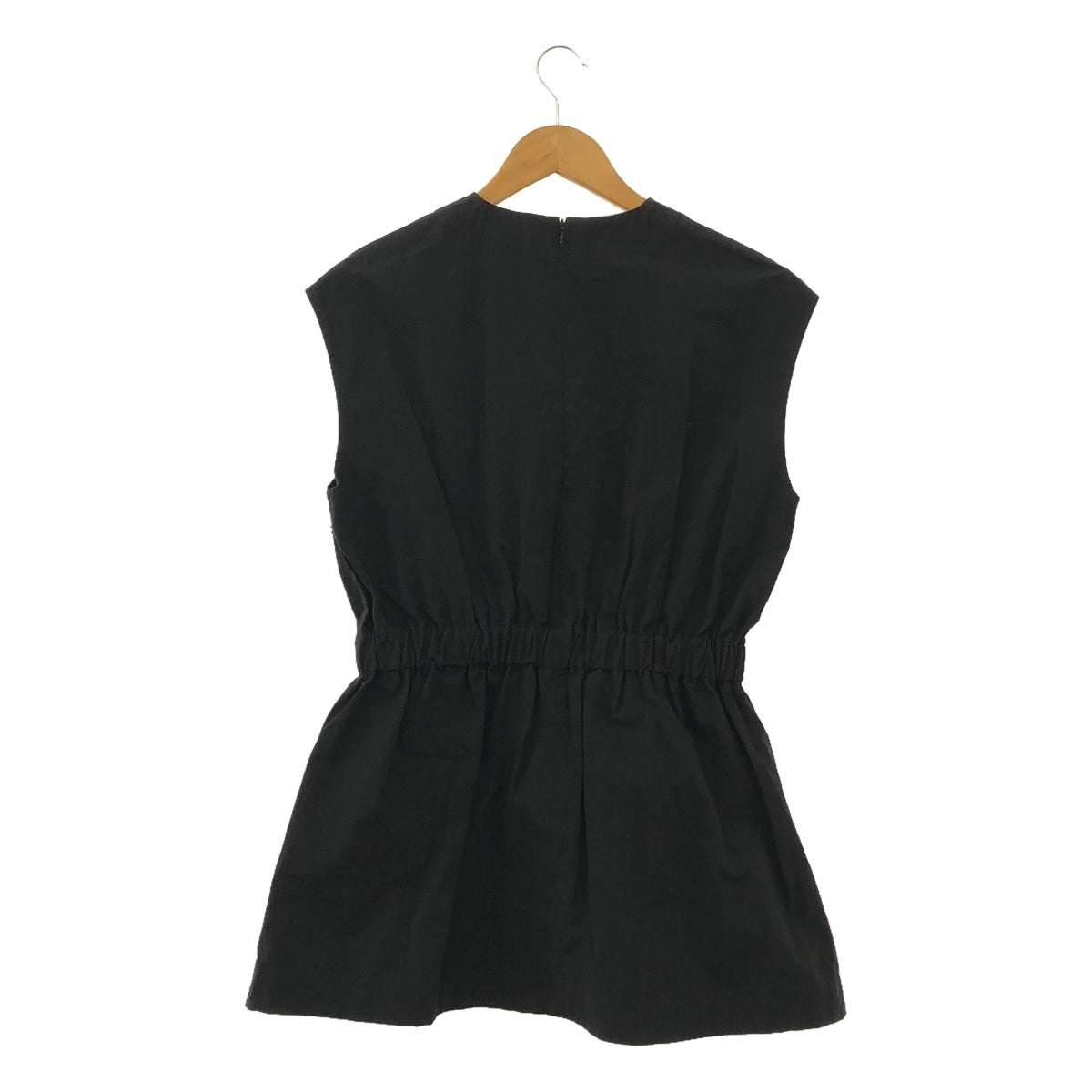 LOHEN | 2023SS | High Count Cotton Blouse | F | Black | Women's
