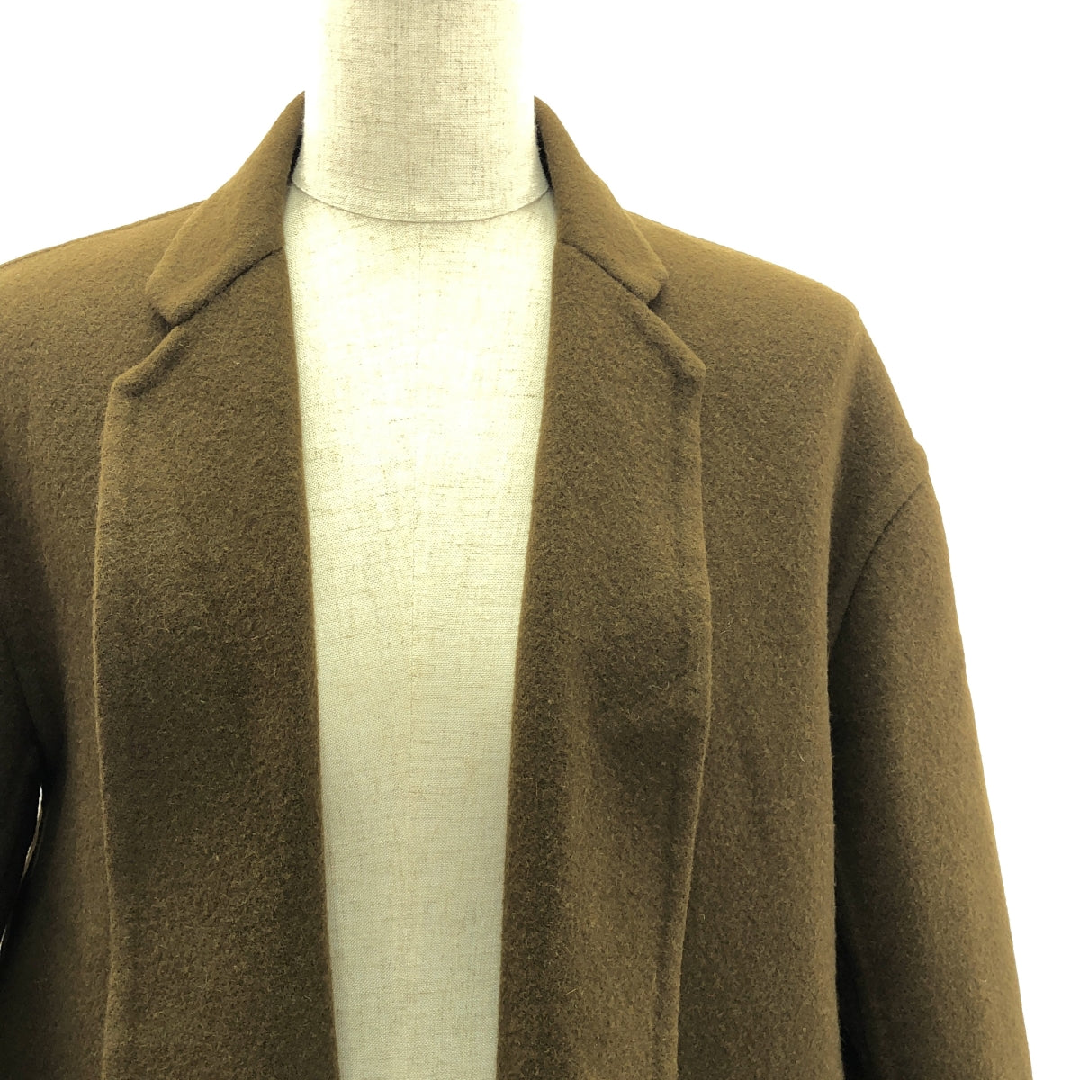 CELINE / セリーヌ | フィービー期 cashmere 100% / カシミヤ エッグクロンビーコート | 34 | ブラウン | レディース