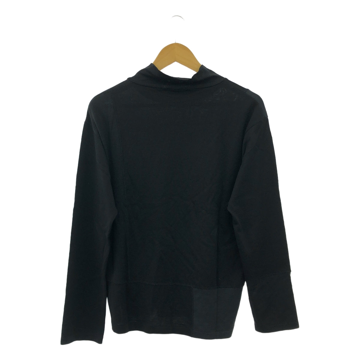 Y's for men / ワイズフォーメンヨウジヤマモト | ウール ハイネック 切替 ニット カットソー | 2 | メンズ