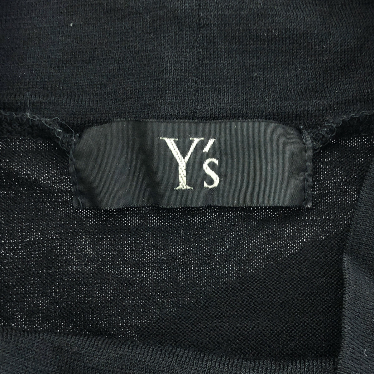 Y's for men / ワイズフォーメンヨウジヤマモト | ウール ハイネック 切替 ニット カットソー | 2 | メンズ