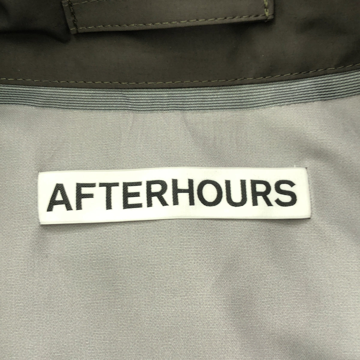 【美品】 AFTERHOURS / アフターアワーズ | フルジップ オーバージャケット フーディ | 3(F) | グリーン | メンズ