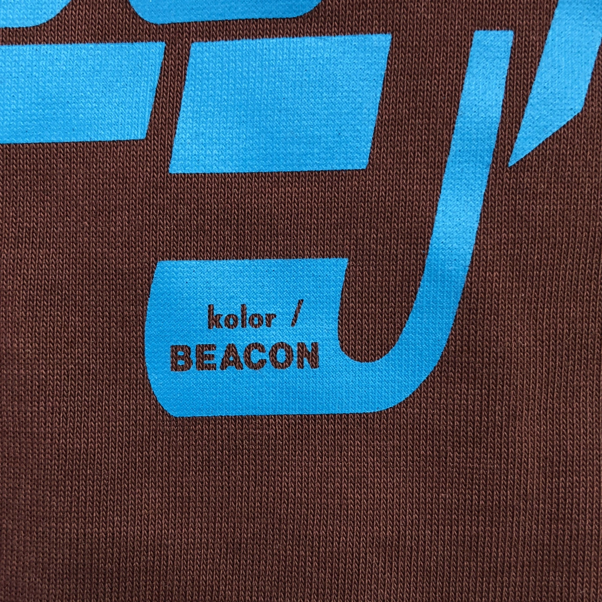 kolor BEACON / カラービーコン | 2024SS | プリント クルーネック Tシャツ カットソー | 2 | ボルドー系 | メンズ