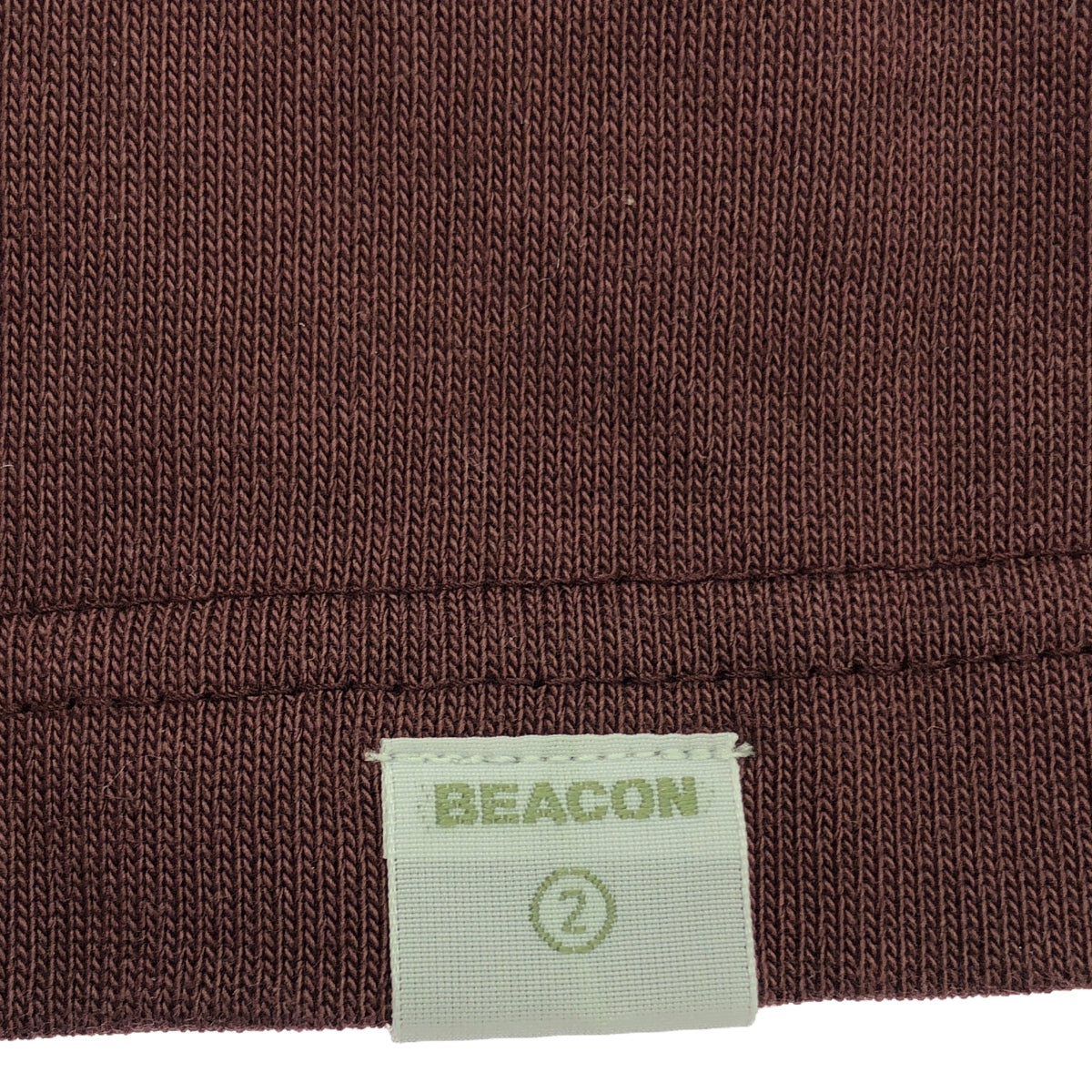 kolor BEACON / カラービーコン | 2024SS | プリント クルーネック Tシャツ カットソー | 2 | ボルドー系 | メンズ