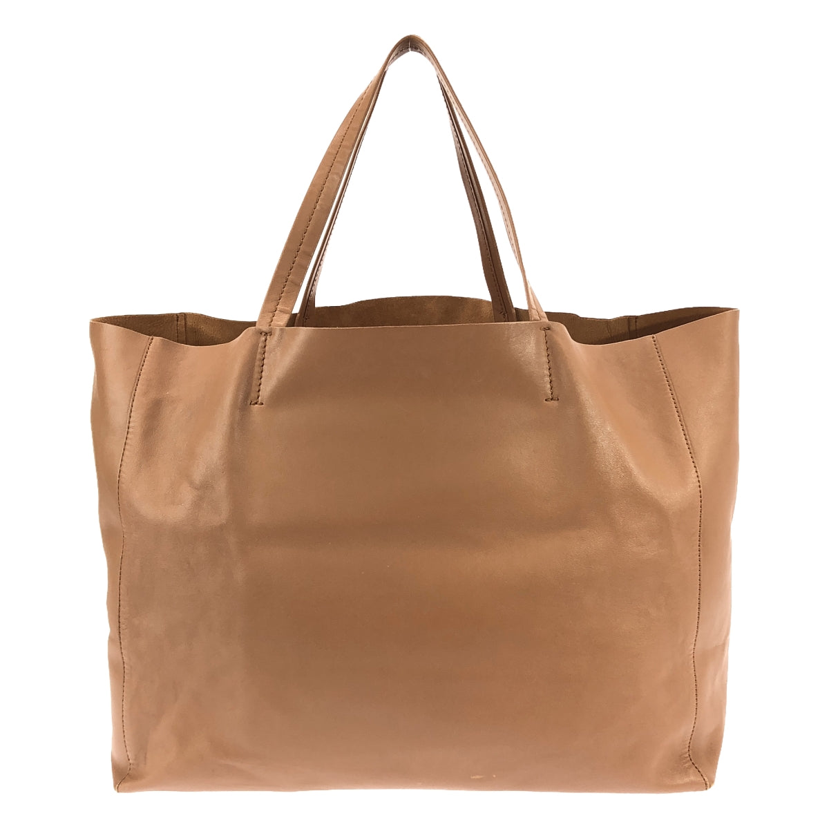 CELINE | Phoebe 166113 Horizontal Cabas Leather Tote Bag | Beige | Women's