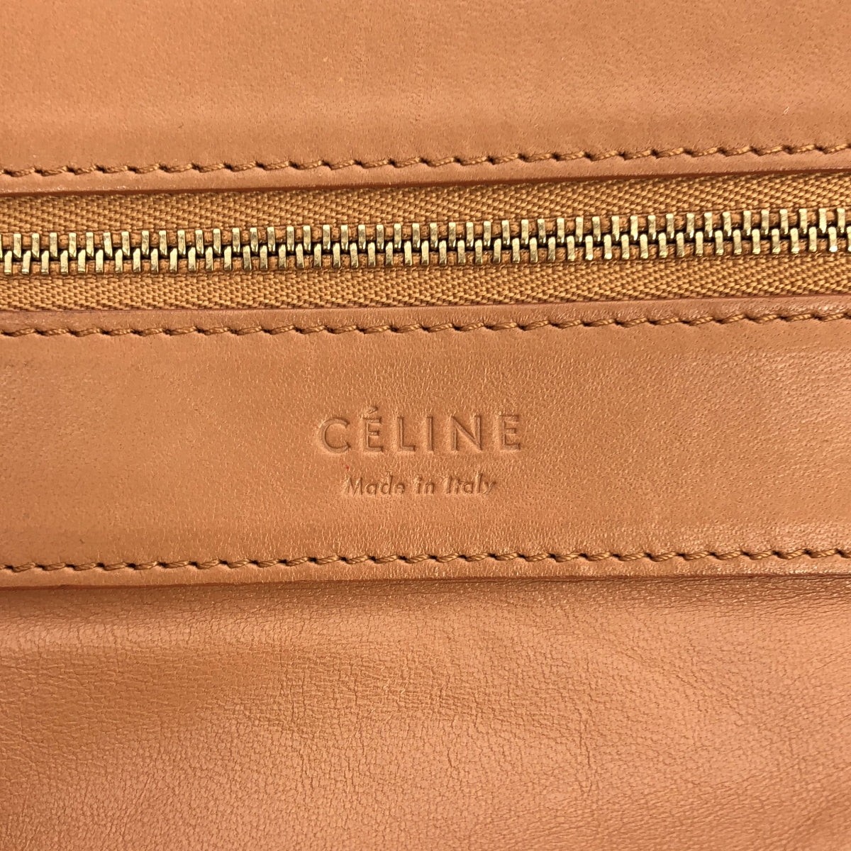 CELINE | Phoebe 166113 Horizontal Cabas Leather Tote Bag | Beige | Women's