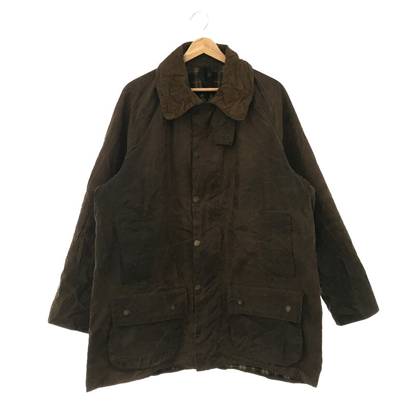 Barbour / バブアー | 1993年製 90s～ Vintage ヴィンテージ 3ワラント MOORLAND ムーアランド オイルド  ジャケット | C46 | ブラウン | メンズ