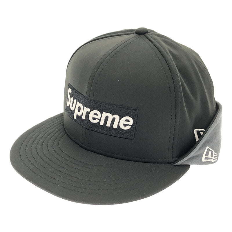 SUPREME / シュプリーム | 2020AW | × NEW ERA Windstopper Earflap Box Logo Cap /  ゴアテックス ボックスロゴ キャップ | 58.7 |