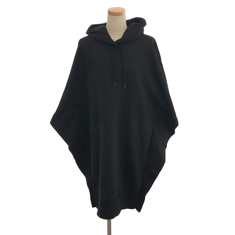 MM6 Maison Margiela / エムエムシックスメゾンマルジェラ | 2020SS | BLACK HOODED DRESS スウェット  ワンピース | S |