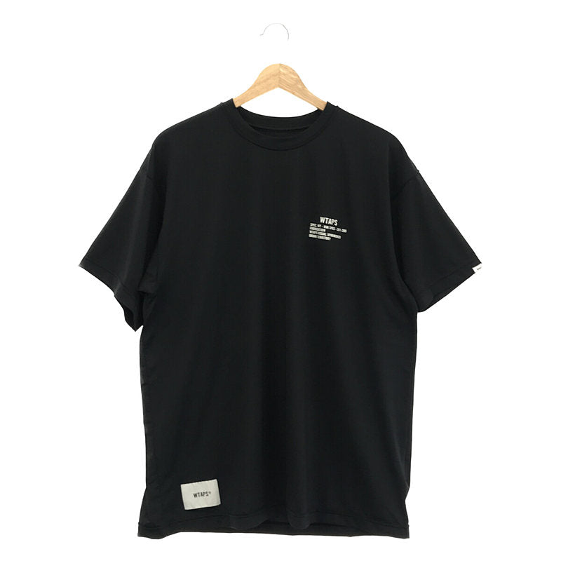 WTAPS / ダブルタップス | 2023SS | FABRICATION / SS / POLY. COOLMAX / ロゴ Tシャツ | 1 |