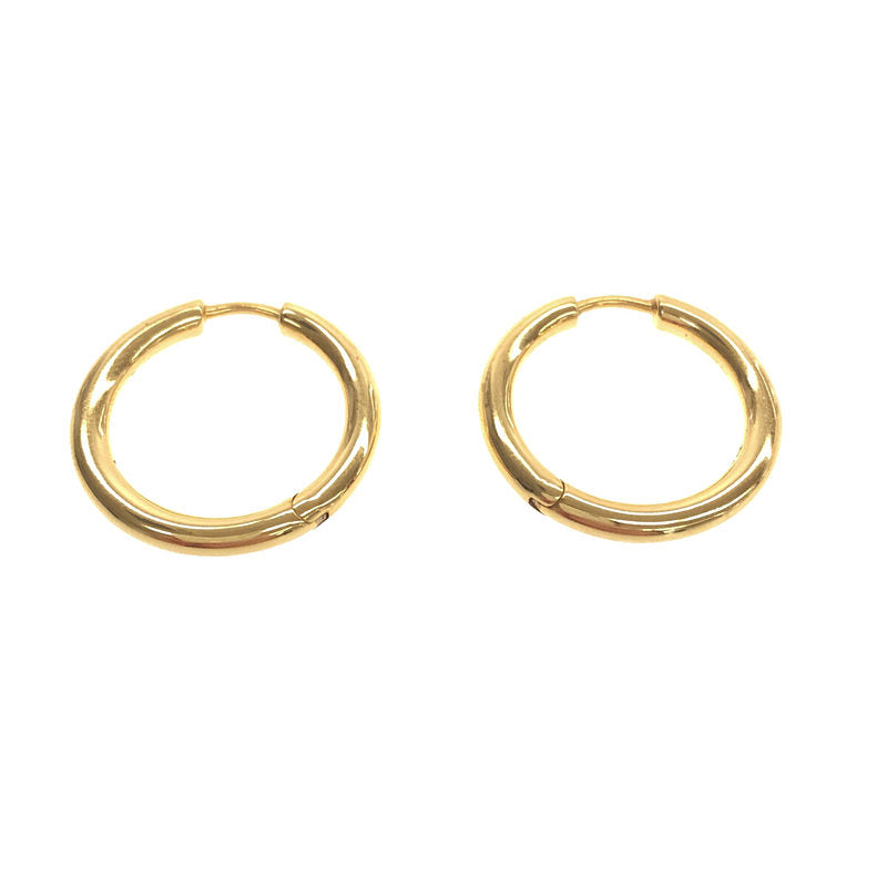 TOM WOOD / トムウッド | Classic Hoop Medium Gold ピアス | F | – KLD