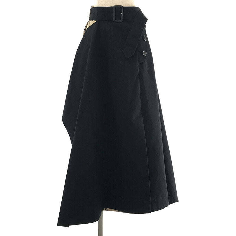 IRENE / アイレネ | Double Wrap Skirt ラップスカート | 34 |