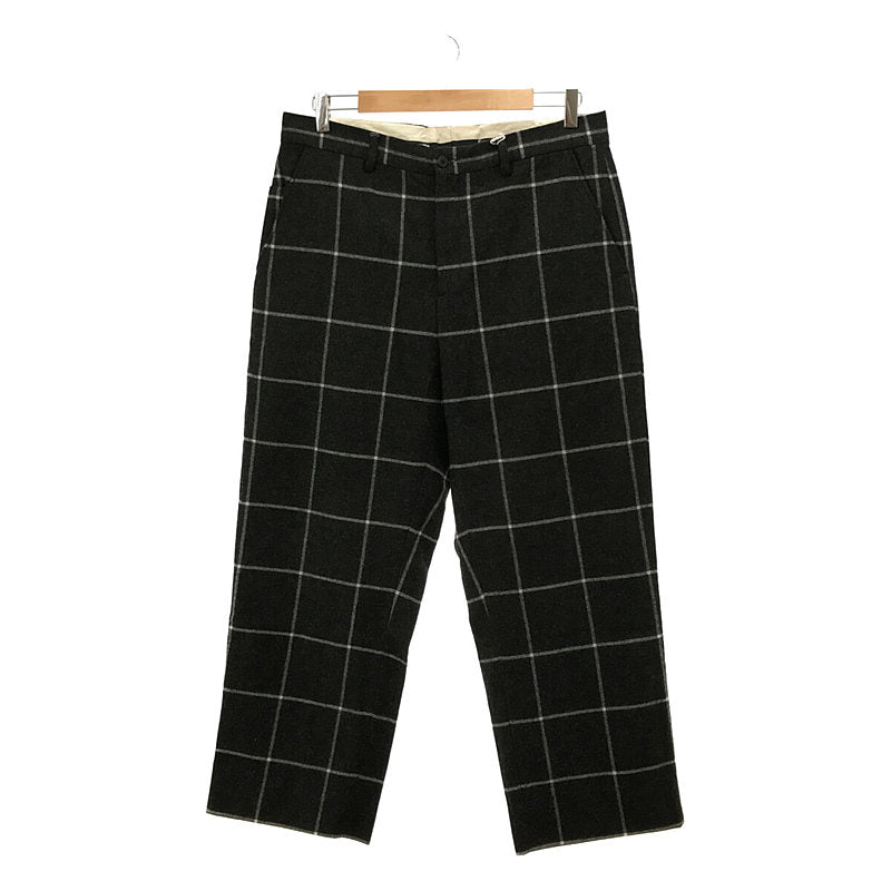 WindowpaneWoolTsupreme windowpane wool trouser 36