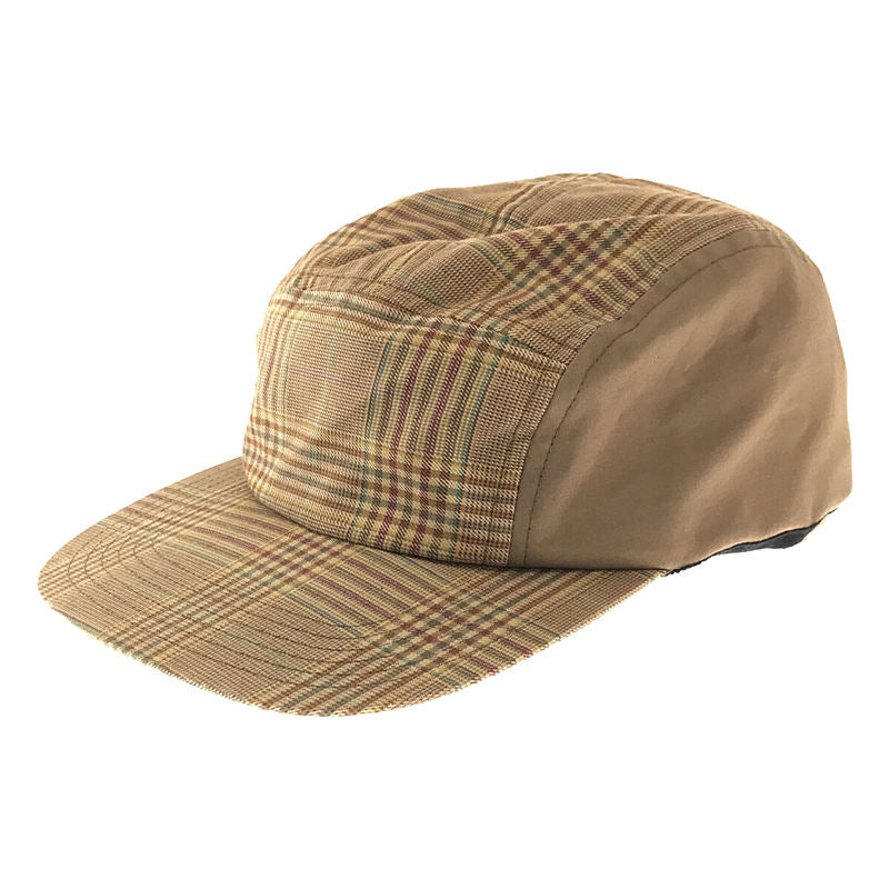 KIJIMA TAKAYUKI / キジマタカユキ | Glen Check Jet Cap ポリエステル