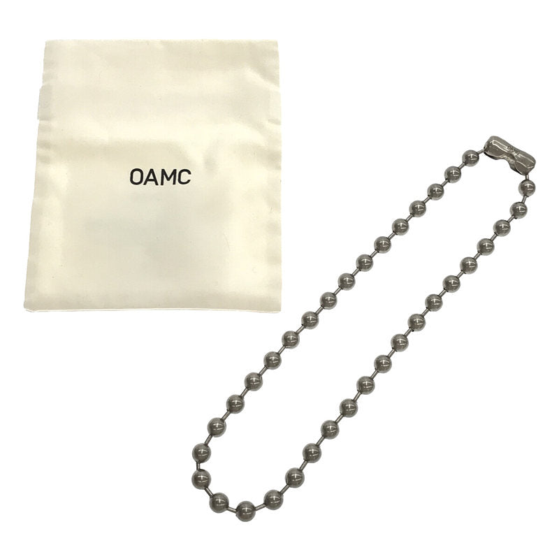 2021AW OAMC MYTH NECKLACE ボールチェーン ネックレスメンズ