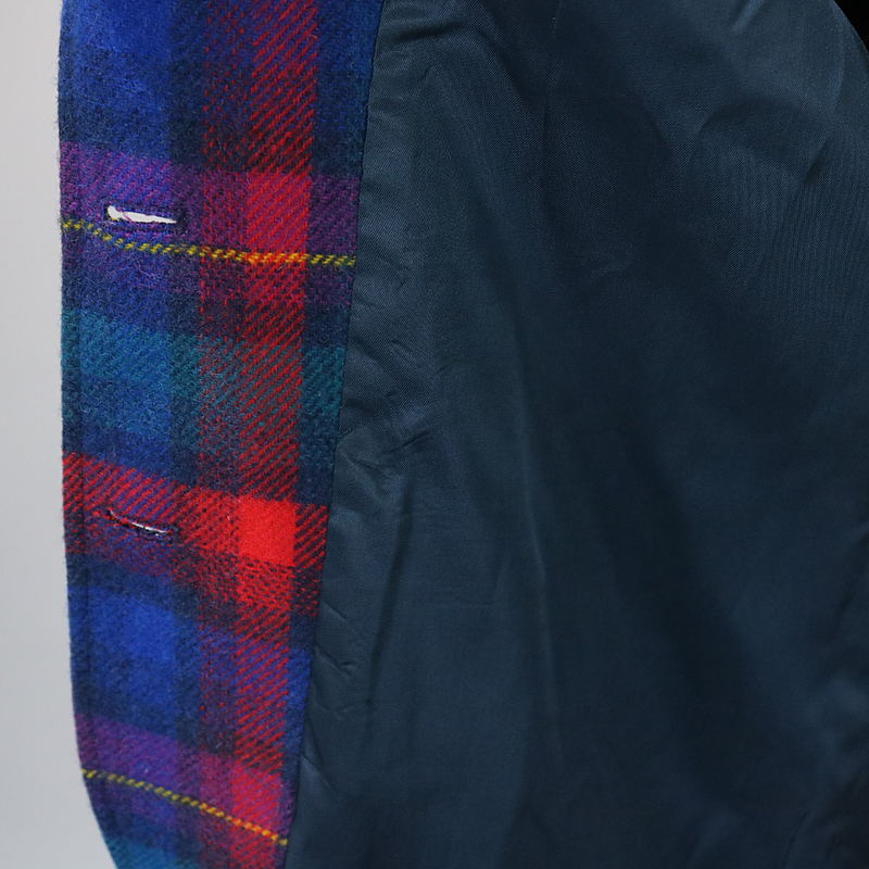 PENDLETON / 펜들턴 | 70s | USA 제 울 체크 테일러드 재킷 | M |