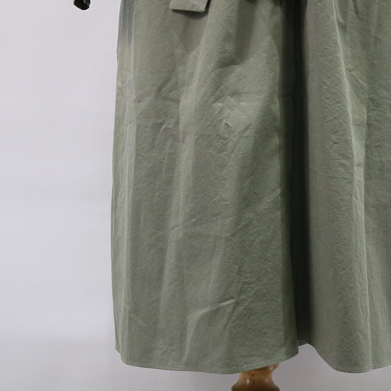 EMIN & PAUL / 에민 앤 폴 | 2020SS | IENA 취급 드레스 코트 | 36 | 카키 | 여성