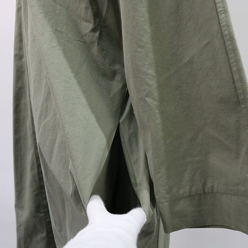 EMIN & PAUL / 에민 앤 폴 | 2020SS | IENA 취급 드레스 코트 | 36 | 카키 | 여성